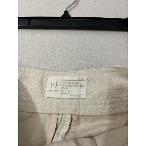 Converse Linen Blend Cargo Pants High Waist Beige Size 2 Short - Picture 7 of 13